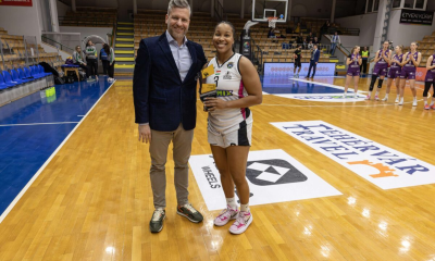 Átvette a Tippmix Hónap Játékosa díjat KK Deans